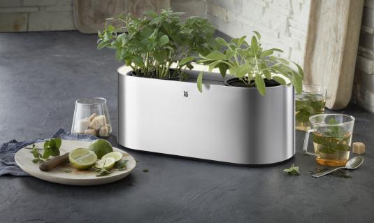 Macetero de hierbas para cocina con sistama de riego