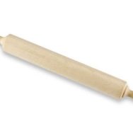 Rodillo de madera macizo