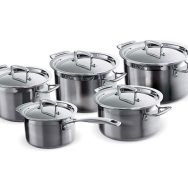 Juego de Cacerolas Le Creuset de 3-ply acero inoxidable