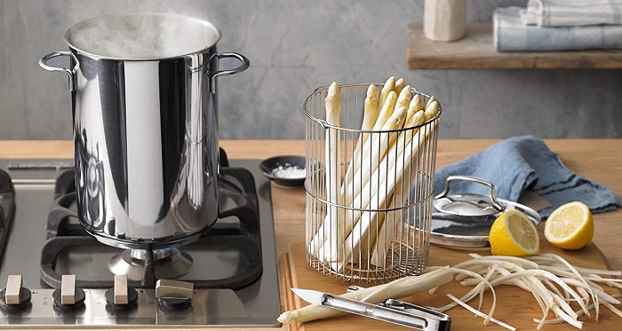 WMF Olla con cesta para hervir esparragos