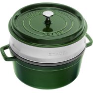 Cocotte Redonda STAUB con Vaporera